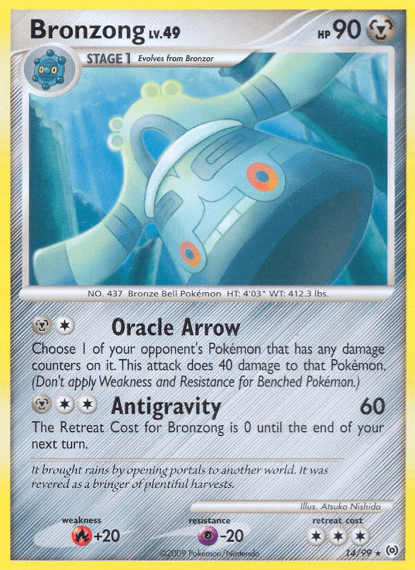 Carta Bronzong 14/99 do set Arceus — Pokémon TCG | Bynx