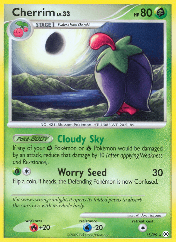 Carta Cherrim 15/99 do set Arceus — Pokémon TCG | Bynx
