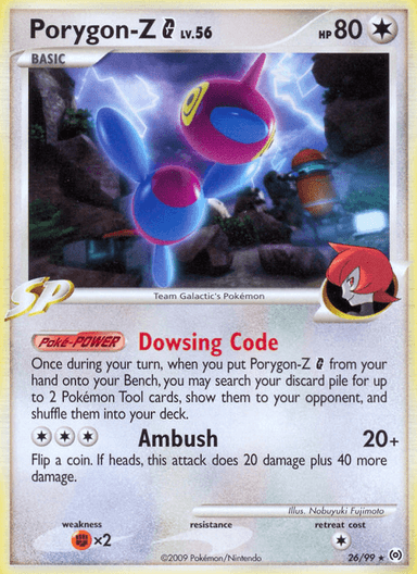 Carta Porygon-Z G 26/99 do set Arceus — Pokémon TCG | Bynx