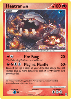 Heatran 3/99 — Arceus