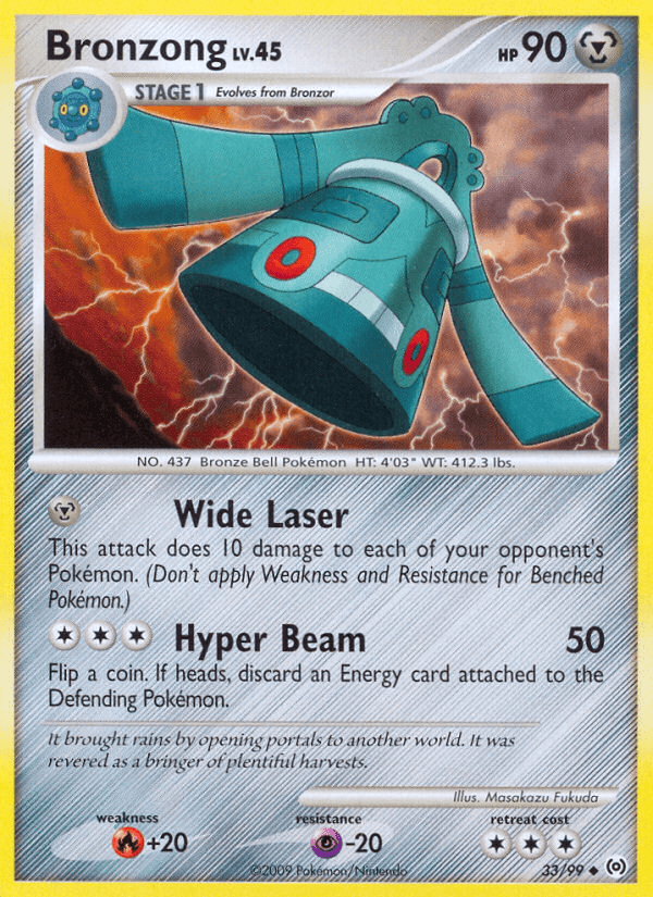 Carta Bronzong 33/99 do set Arceus — Pokémon TCG | Bynx