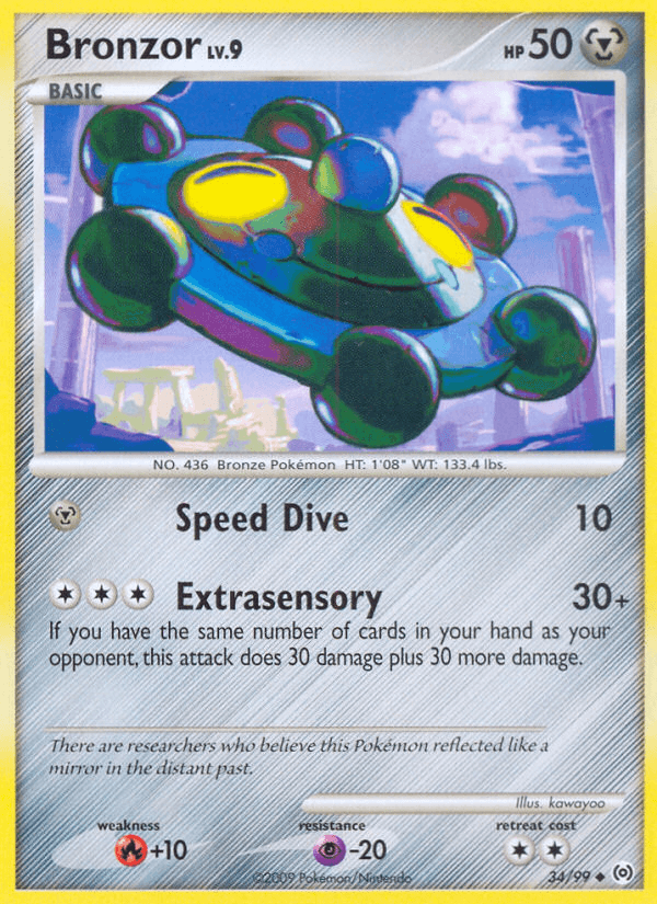 Carta Bronzor 34/99 do set Arceus — Pokémon TCG | Bynx