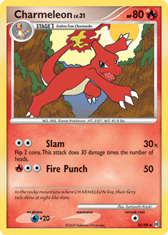Charmeleon 35/99 — Arceus