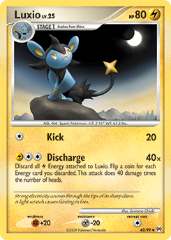 Luxio 43/99 — Arceus