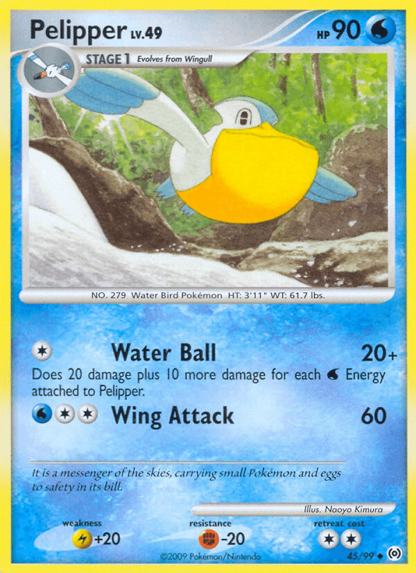 Carta Pelipper 45/99 do set Arceus — Pokémon TCG | Bynx