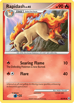 Rapidash 47/99 — Arceus