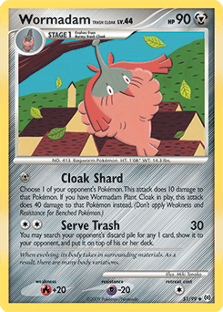 Wormadam Trash Cloak 51/99 — Arceus