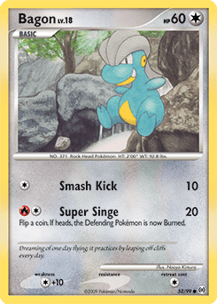 Bagon 52/99 — Arceus
