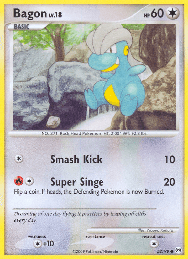 Carta Bagon 52/99 do set Arceus — Pokémon TCG | Bynx