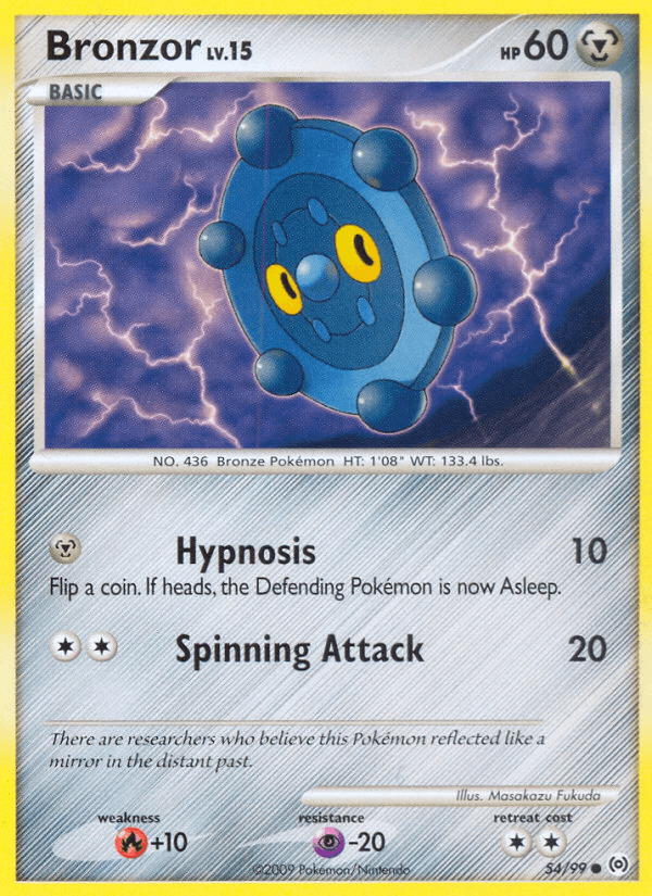 Carta Bronzor 54/99 do set Arceus — Pokémon TCG | Bynx