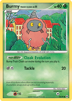 Burmy Trash Cloak 58/99 — Arceus