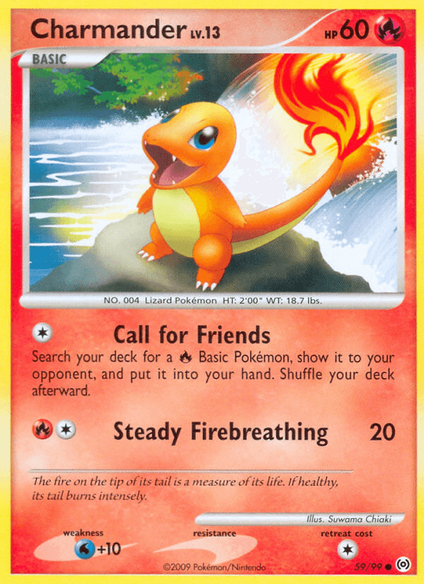 Carta Charmander 59/99 do set Arceus — Pokémon TCG | Bynx