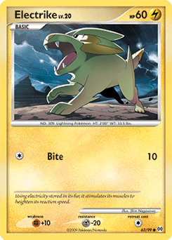 Electrike 63/99 — Arceus