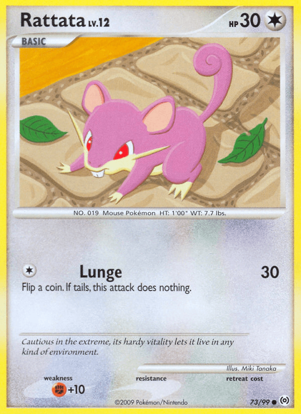 Carta Rattata 73/99 do set Arceus — Pokémon TCG | Bynx