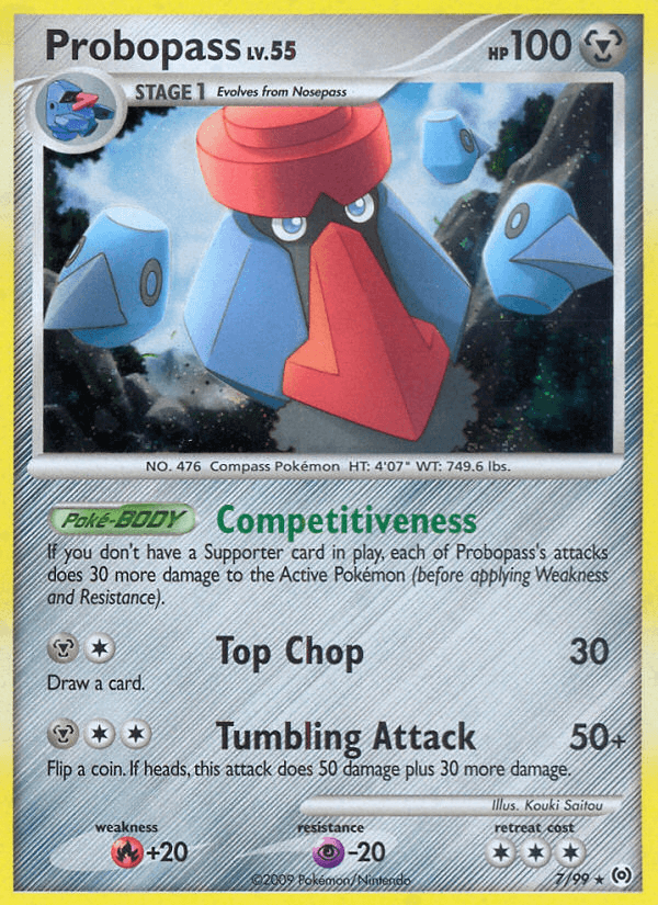 Carta Probopass 7/99 do set Arceus — Pokémon TCG | Bynx