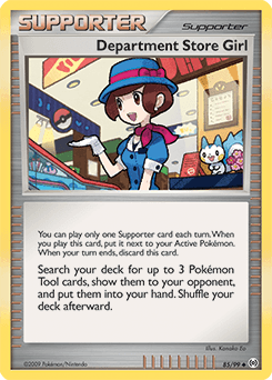Department Store Girl 85/99 — Arceus
