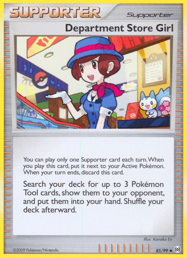 Carta Department Store Girl 85/99 do set Arceus — Pokémon TCG | Bynx