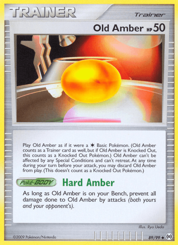 Carta Old Amber 89/99 do set Arceus — Pokémon TCG | Bynx