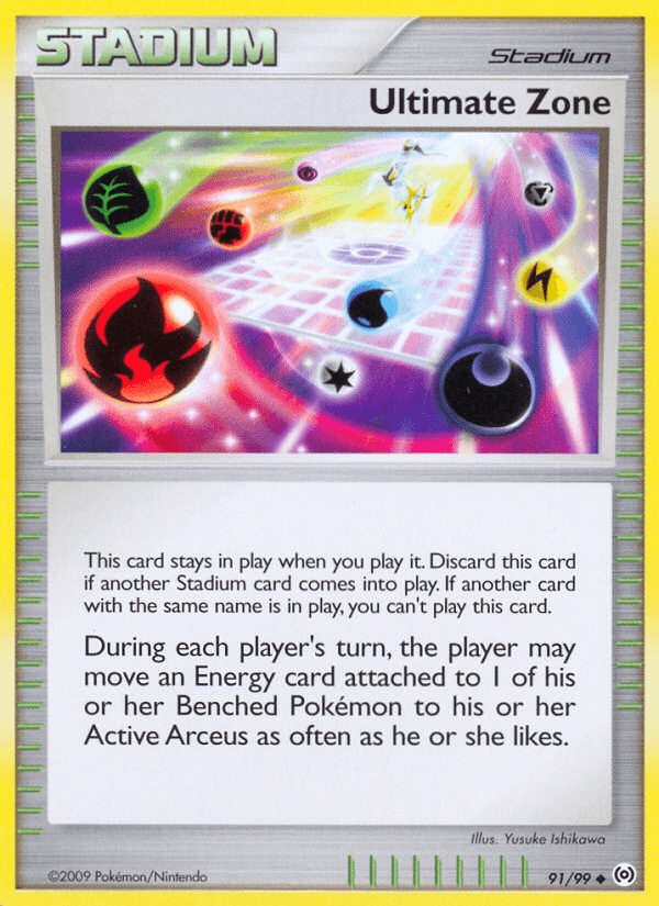 Carta Ultimate Zone 91/99 do set Arceus — Pokémon TCG | Bynx