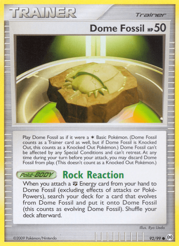 Carta Dome Fossil 92/99 do set Arceus — Pokémon TCG | Bynx