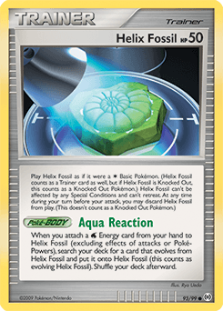 Helix Fossil 93/99 — Arceus