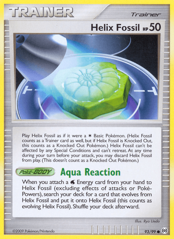Carta Helix Fossil 93/99 do set Arceus — Pokémon TCG | Bynx