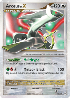 Arceus LV.X 95/99 — Arceus
