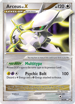 Arceus LV.X 96/99 — Arceus