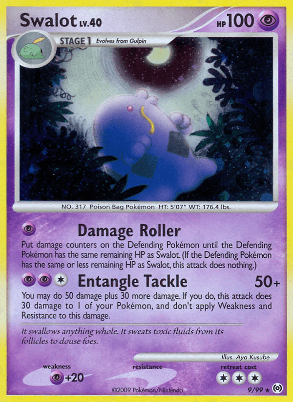Carta Swalot 9/99 do set Arceus — Pokémon TCG | Bynx
