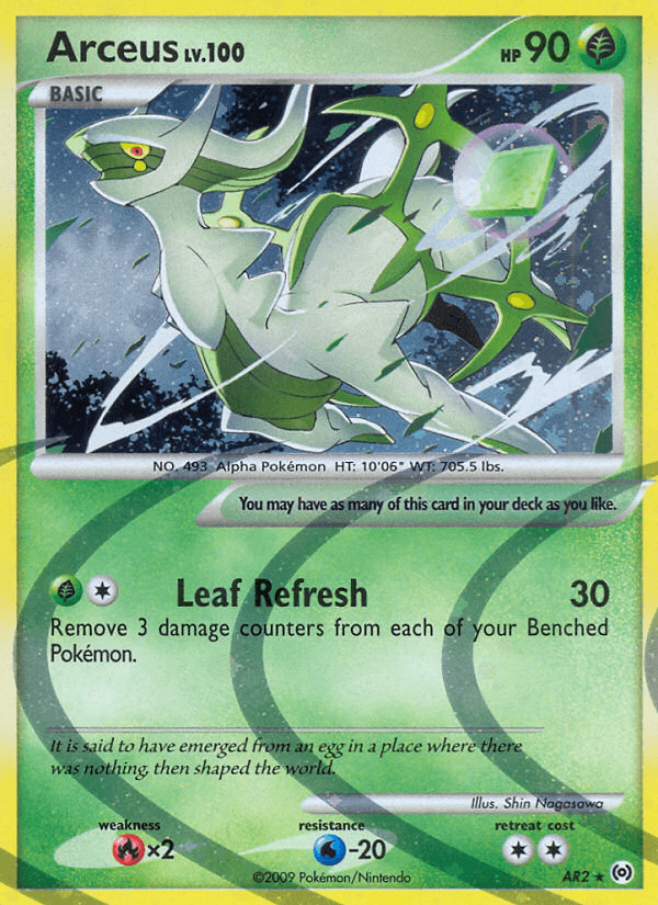 Carta Arceus AR2/99 do set Arceus — Pokémon TCG | Bynx