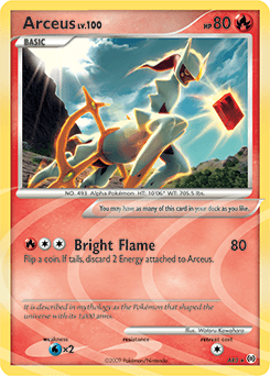 Arceus AR3/99 — Arceus