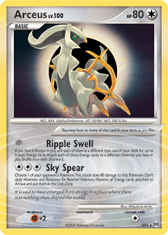 Arceus AR5/99 — Arceus