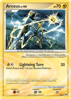 Arceus AR6/99 — Arceus