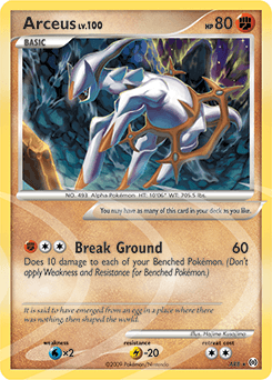 Arceus AR8/99 — Arceus