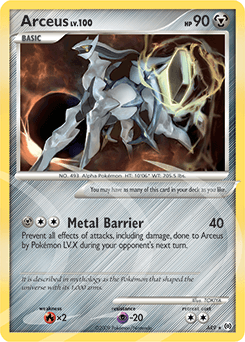 Arceus AR9/99 — Arceus