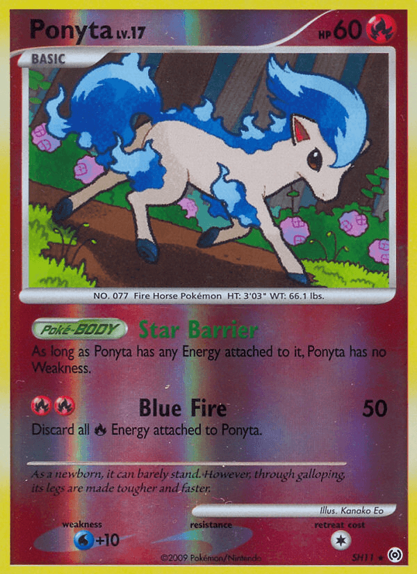 Carta Ponyta SH11/99 do set Arceus — Pokémon TCG | Bynx