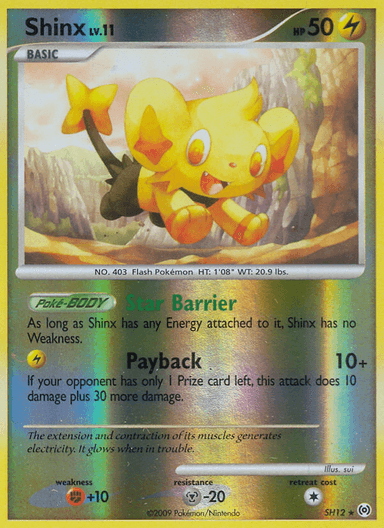 Carta Shinx SH12/99 do set Arceus — Pokémon TCG | Bynx