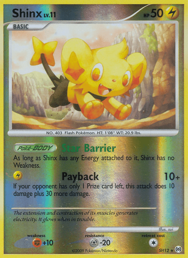 Carta Shinx SH12/99 do set Arceus — Pokémon TCG | Bynx