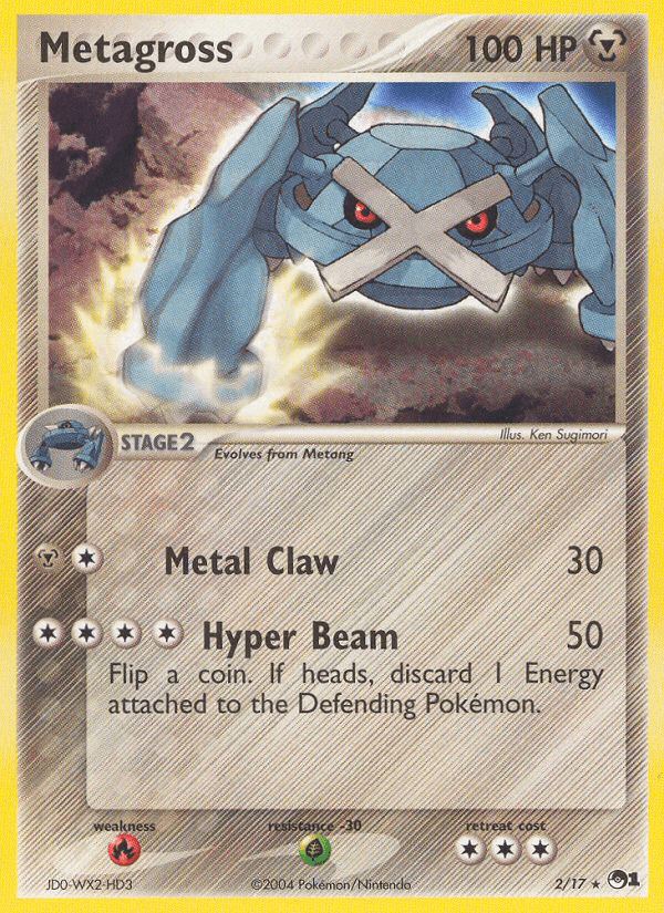 Carta Metagross 2/17 do set POP Series 1 — Pokémon TCG | Bynx