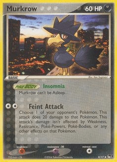 Murkrow 8/17 — POP Series 1