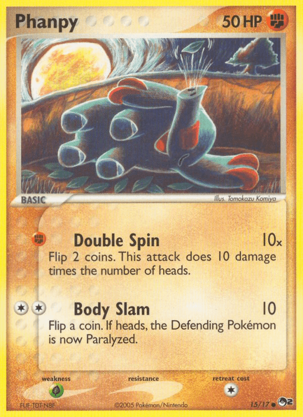 Carta Phanpy 15/17 do set POP Series 2 — Pokémon TCG | Bynx
