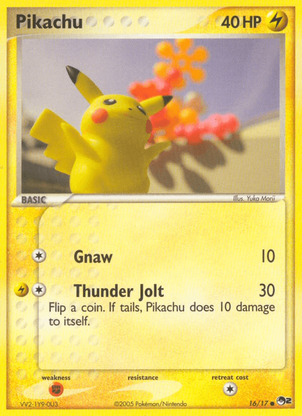 Carta Pikachu 16/17 do set POP Series 2 — Pokémon TCG | Bynx