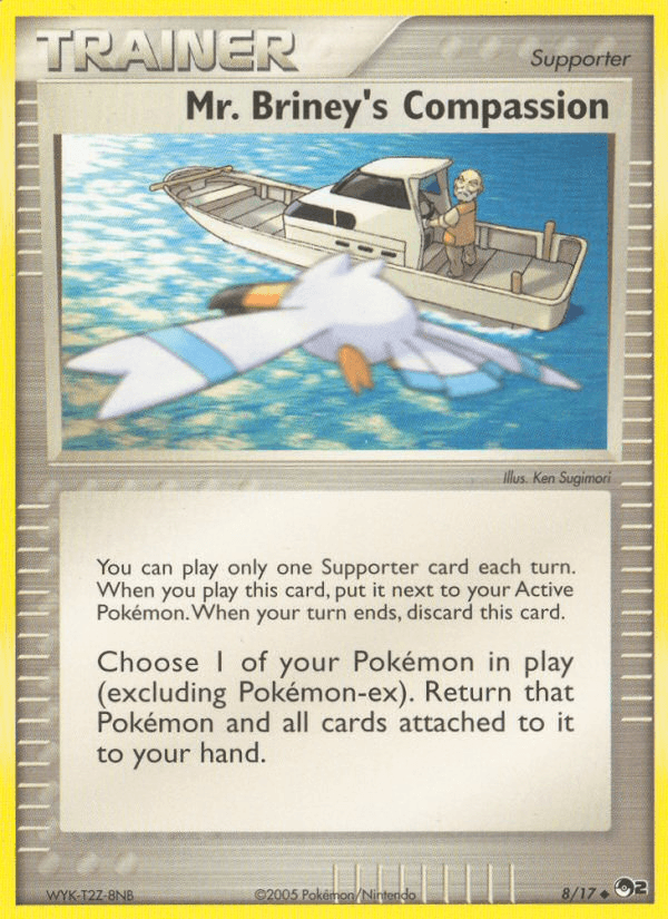Carta Mr. Briney's Compassion 8/17 do set POP Series 2 — Pokémon TCG | Bynx
