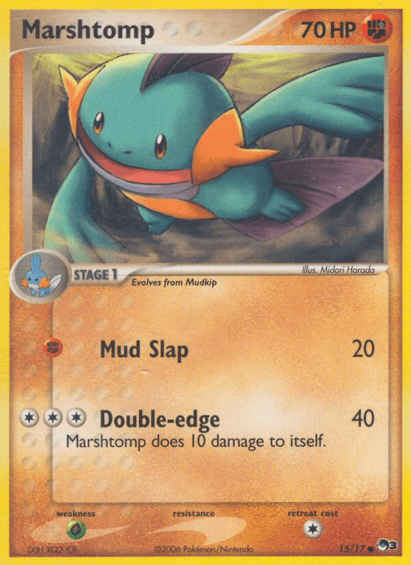 Carta Marshtomp 15/17 do set POP Series 3 — Pokémon TCG | Bynx