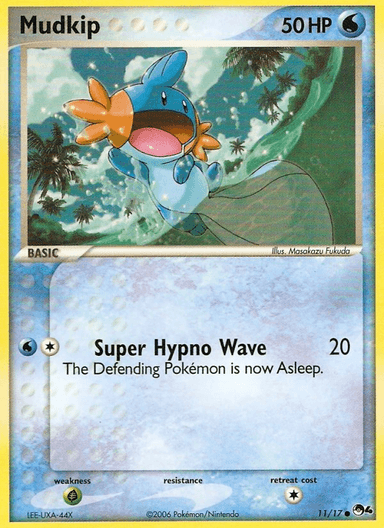 Carta Mudkip 11/17 do set POP Series 4 — Pokémon TCG | Bynx