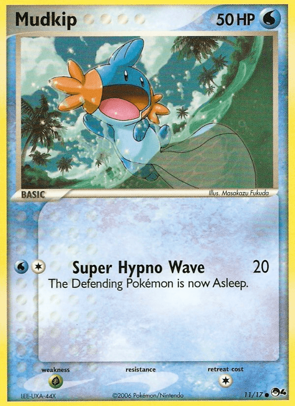 Carta Mudkip 11/17 do set POP Series 4 — Pokémon TCG | Bynx