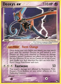 Deoxys ex 17/17 — POP Series 4