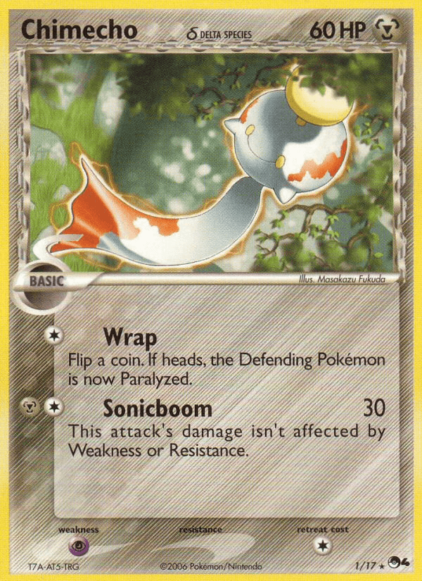 Carta Chimecho δ 1/17 do set POP Series 4 — Pokémon TCG | Bynx