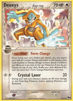 Deoxys δ 2/17 — POP Series 4