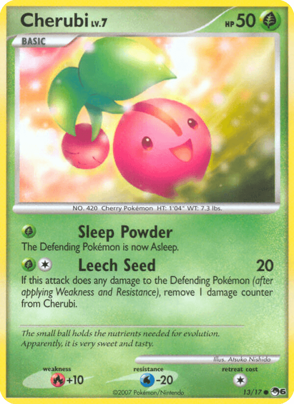 Carta Cherubi 13/17 do set POP Series 6 — Pokémon TCG | Bynx